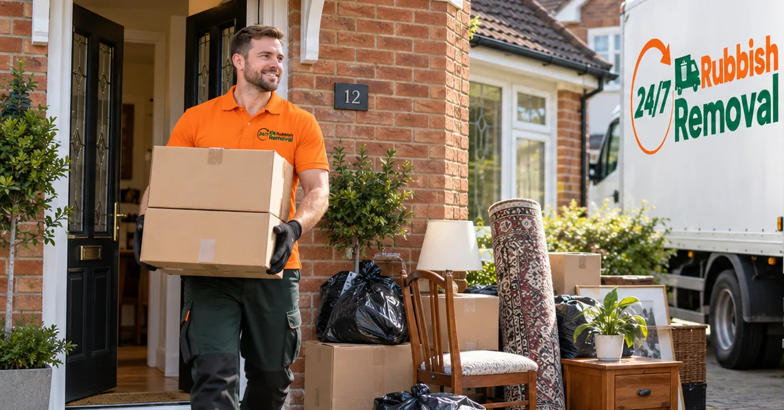 Completed house clearance in London
