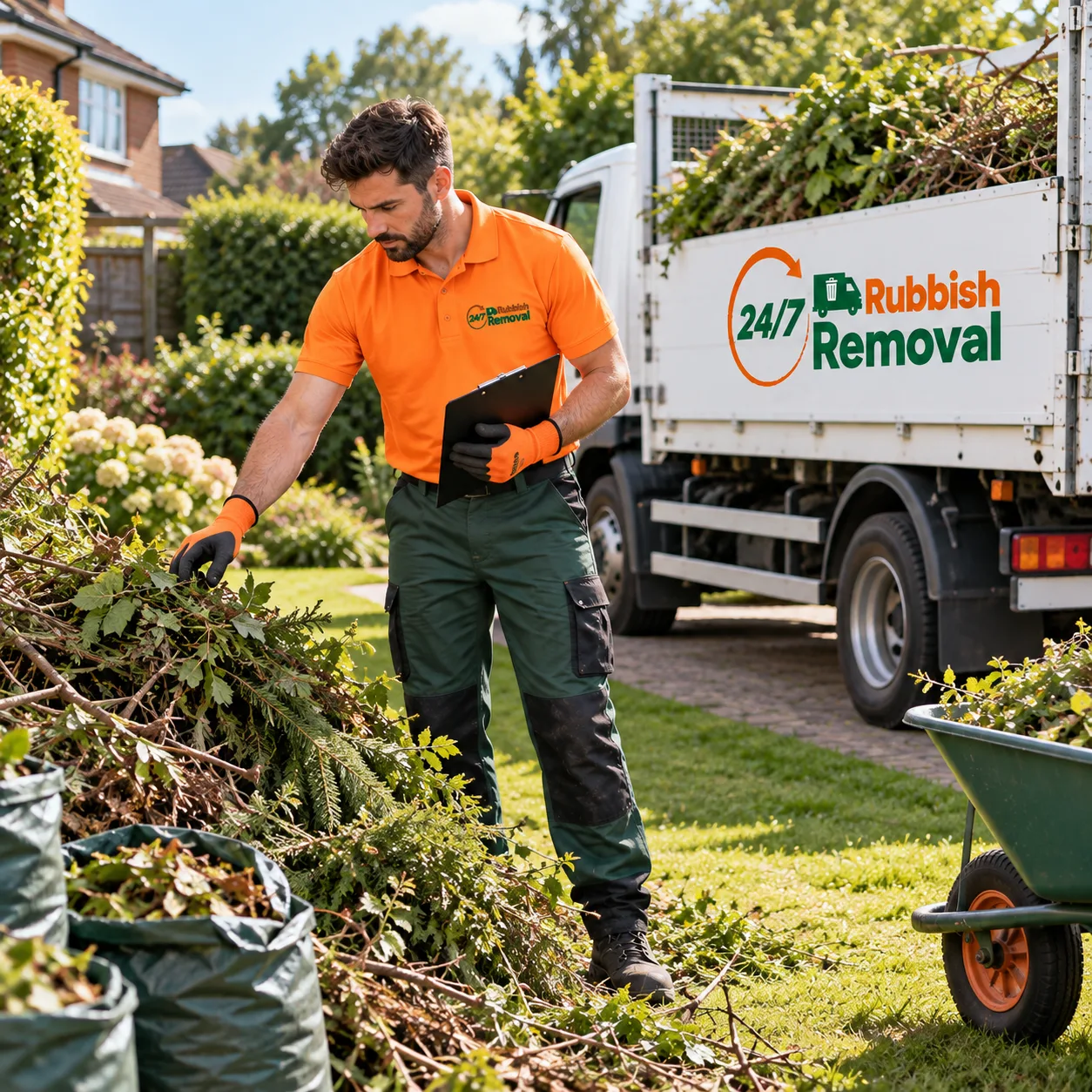 Garden waste collection service in London